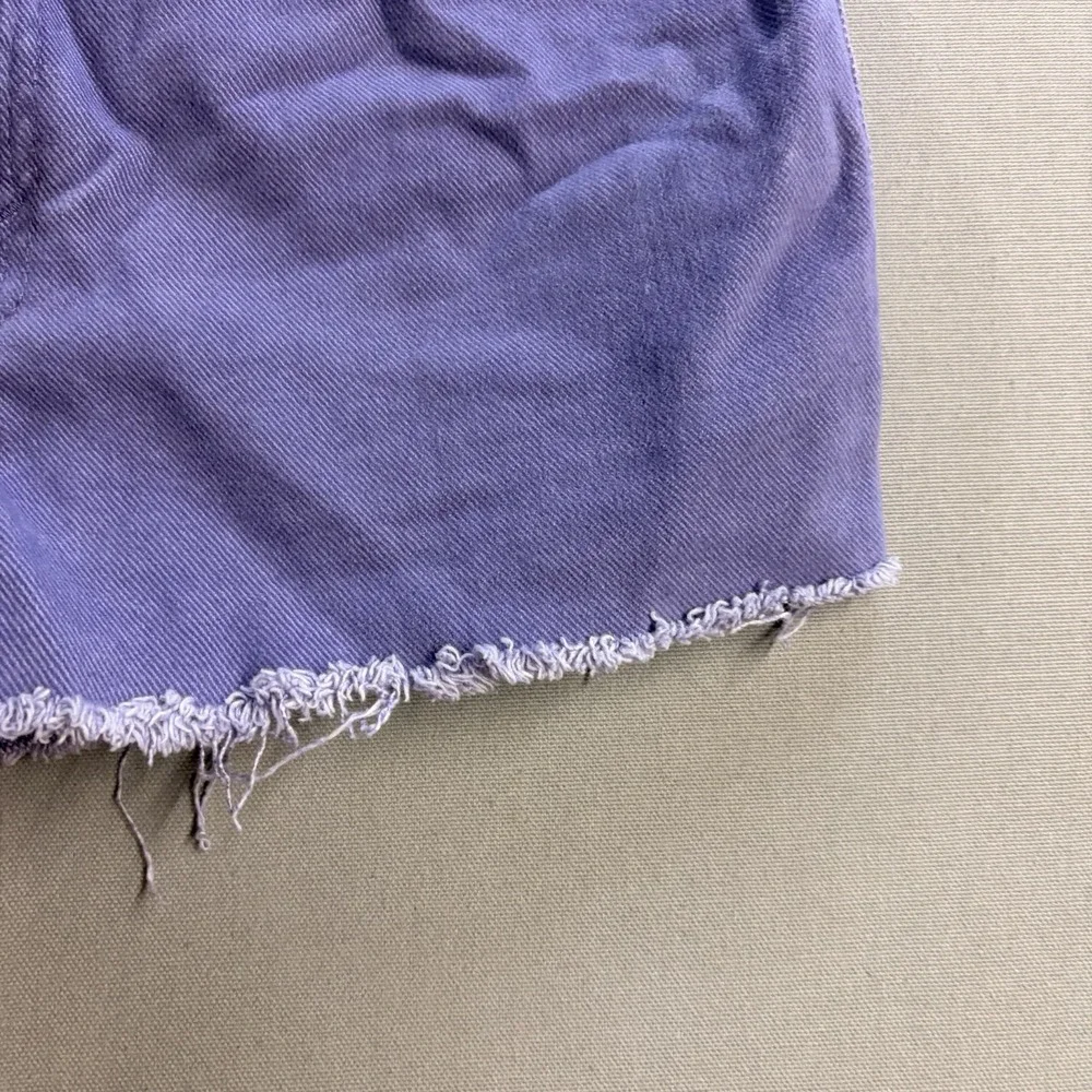 Levis 900 Series Cut Off Shorts Womens 9 Purple Denim Cotton 5-Pocket USA Made